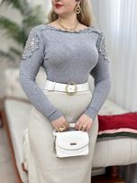 بلوز بافت گل نگینی 2246