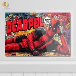 متال پوستر طرح ددپول (Deadpool) - کد 03