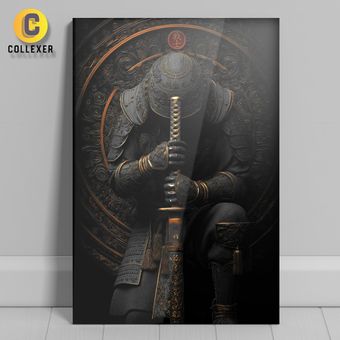 متال پوستر طرح سامورایی (Samurai) - کد 03