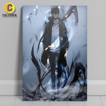 متال پوستر انیمه سولو لولینگ طرح سونگ جین‌ وو (Sung Jin-Woo) Solo Leveling - کد 03