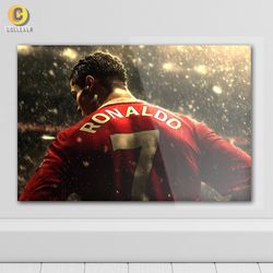 متال پوستر طرح کریستیانو رونالدو (Cristiano Ronaldo CR7) - کد 03