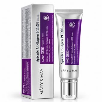 کرم جوانساز اسپیکول کلاژن و PDRN مری اند می Mary & May Spicule Collagen PDRN Cream 1000 Shot