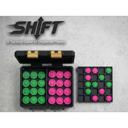 SHIFT | بازی تاکتیکی جابه‌جایی مهره‌ها – تخته‌ای که خودش بخشی از بازی است!