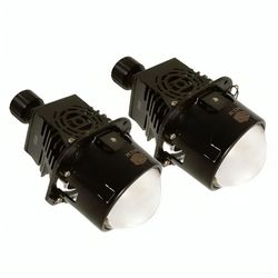 لنز چراغ دو حالته خودرو ام زد ام مدل L100 Pro  بسته دو عددی سایز 3 اینچ