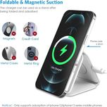 شارژر بی سیم مدل 3in1 magnetic wireless charger