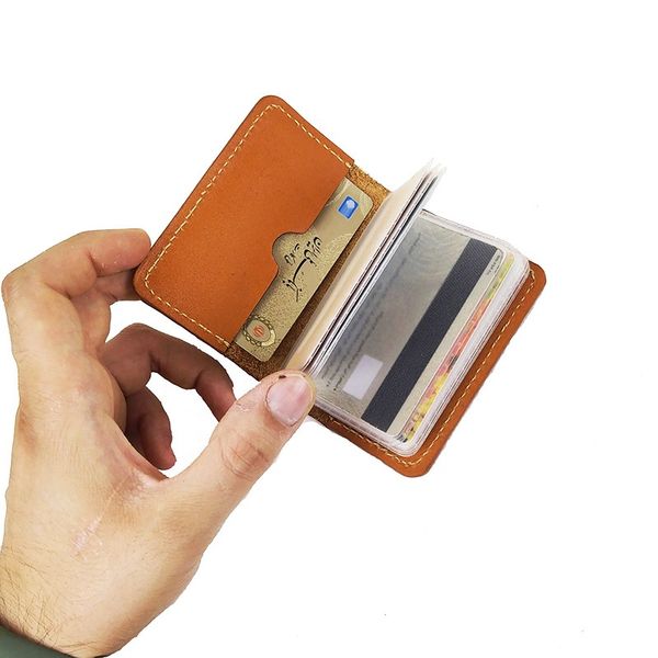 کیف جاکارتی مردانه چرم طبیعی J-102