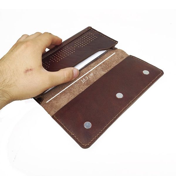 کیف موبایل کمری چرم طبیعی G-103