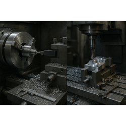 خدمات ماشینکاری CNC - تراشکاری - فرزکاری