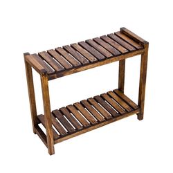 استند چوبی دوطبقه مدل کنسول چند کاره کد W4