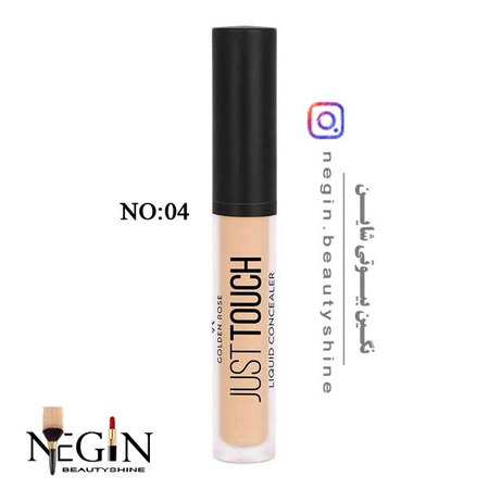 کانسیلر گلدن رز مدل just touch اصل (شماره 4)