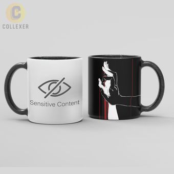 ماگ عاشقانه هنری طرح دست ها (Hands) Art Style Mug - کد 04 (معمولی ، مشکی ، حرارتی)