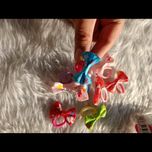 کش مو حوله ای پاپیونی پک 8 عددی