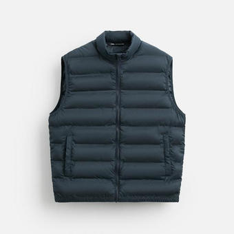 پافر ژیله سرمه ای زارا - ZARA