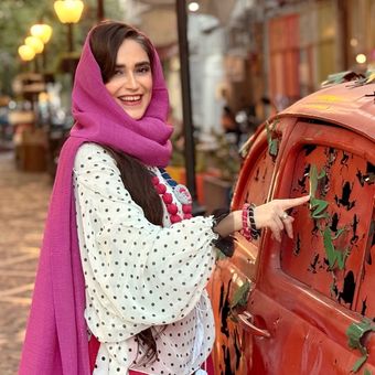 شال پلیسه شاین نخی وارداتی