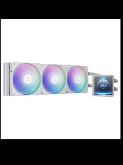 خنک کننده مایع پردازنده گیم دیاس مدل AURA GL360 LCD