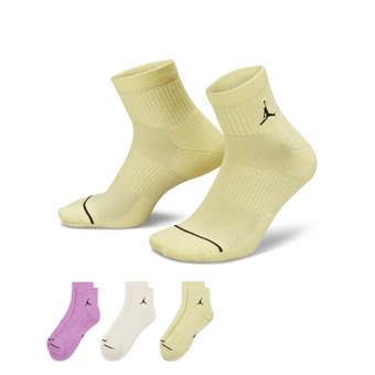 پک 3 جفتی جوراب نایک اورجینال Nike Jordan Everyday 3pk Ankle Socks feature sporty Jumpman DX9655-908
