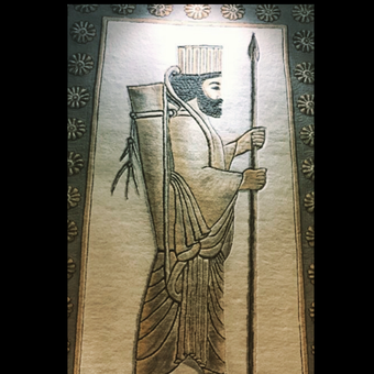 تابلوفرش دستبافت تبریزبرجسته