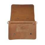 کیف اداری چرم طبیعی طرح هورس کد E-102