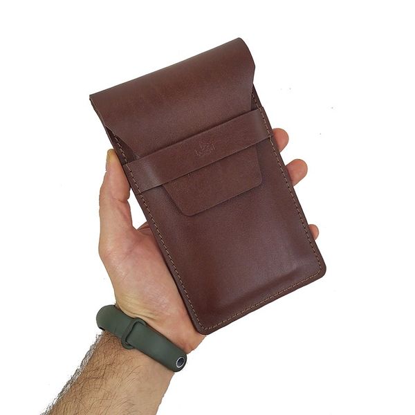 کیف گوشی کمری چرم طبیعی G-109