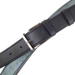 کمربند چرم طبیعی مردانه تک لایه گاومیش با سگک زبانه دار KB35M2