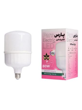 لامپ ال ای دی 80 وات پارس الکتریک البرز پایه E27