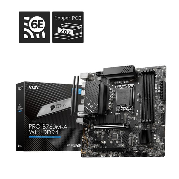 Motherboard PRO B760M-A WIFI DDR4