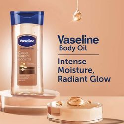 روغن بدن شکلاتی وازلین cocoa radiant vaseline