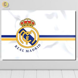 متال پوستر طرح تیم رئال مادرید (Real Madrid) - کد 05
