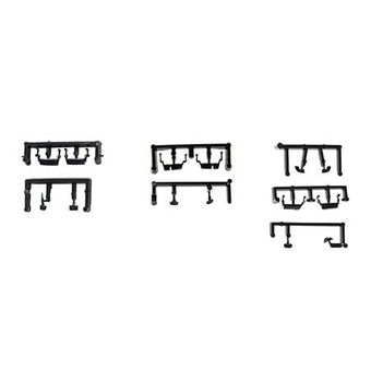 Truck mirrors for Mercedes-Benz Actros Giga/Big/Stream, MAN TGX/TGS and Scania CR/CS, 5 sets each    053952