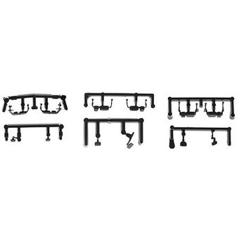 Truck mirrors for Iveco Stralis XP, DAF XF and Volvo FH, 5 sets each    053969