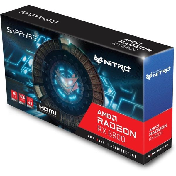 Graphic Card Sapphire Nitro+ RX6800 16GB GDDR6