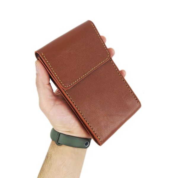 کیف گوشی کمری چرم طبیعی G-102