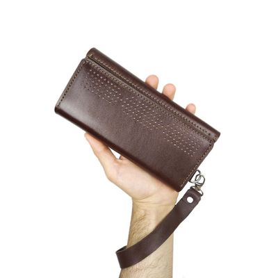 کیف موبایل چرم طبیعی G-104 (حمل بصورت کمری/دستی)