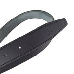 کمربند چرم طبیعی مردانه تک لایه گاومیش با سگک زبانه دار KB35M2