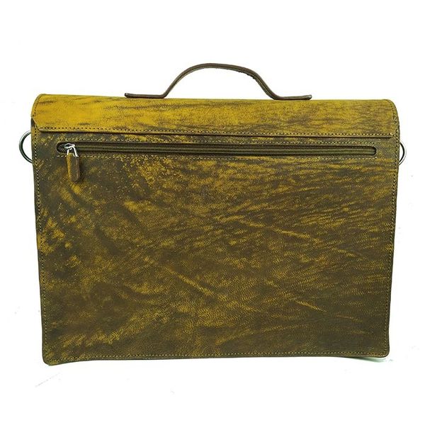 کیف اداری چرم طبیعی طرح هورس کد E-102