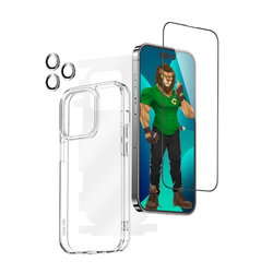 بسته محافظتی   Green Lion 4 in 1 360° Privacy Protection Pack iPhone 14