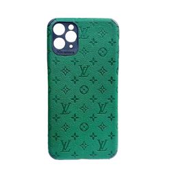 کاور کلاسیک مدل چرمی طرح LV مناسب برای گوشی موبایل اپل IPhone 11 Pro Max