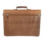 کیف اداری چرم طبیعی طرح هورس کد E-102