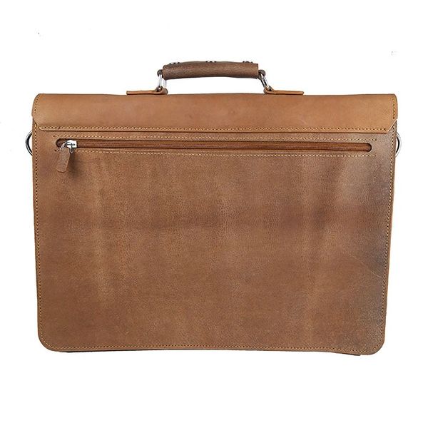 کیف اداری چرم طبیعی طرح هورس کد E-102
