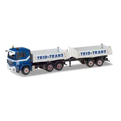 MAN TGS tandem dump trailer "Trio-Trans" 071529