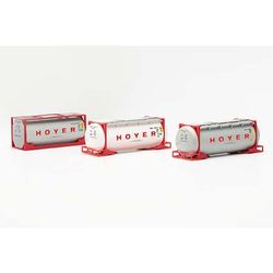 Container-Set 3x tank container "Hoyer" 076500-006