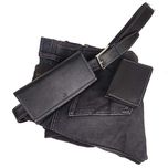 کیف موبایل کمری چرم طبیعی G-103