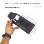 کیف گوشی کمری چرم طبیعی G-109