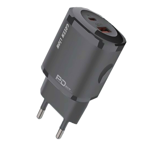 شارژر دیواری گرین لاین مدل PD & QC3.0 Mini