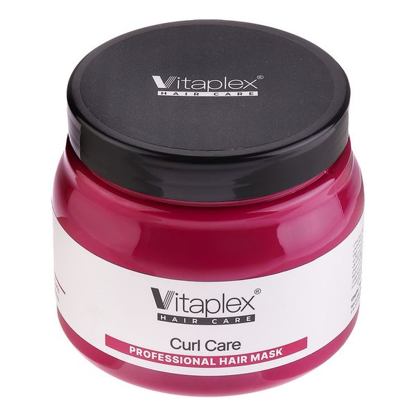 ماسک مو ویتاپلکس مدل CURL CARE مناسب برای موهای فر حجم 500 میلیلیتر