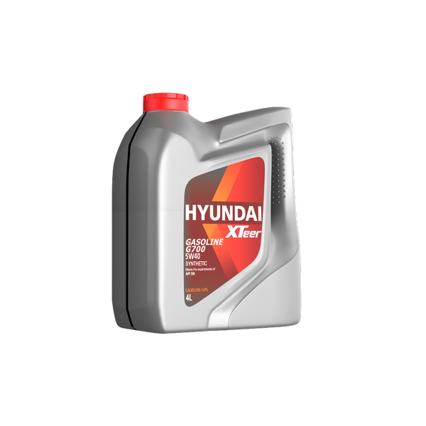 روغن موتور هیوندای اکستیر G700 5w40 SN تمام سنتتیک حجم 4 لیتر