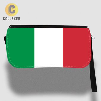 کیف دستی و جامدادی طرح پرچم کشور ایتالیا (Italy)