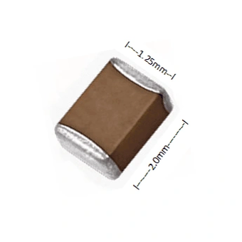 خازن 8.2 میکرو فاراد SMD سایز 0805 بسته 20 عددی