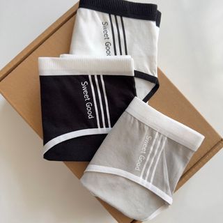 شورت نخی اسلیپ سه خط