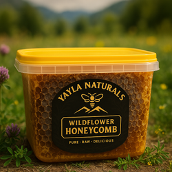 عسل موم دار چهار گیاه(نیم کیلوگرم)